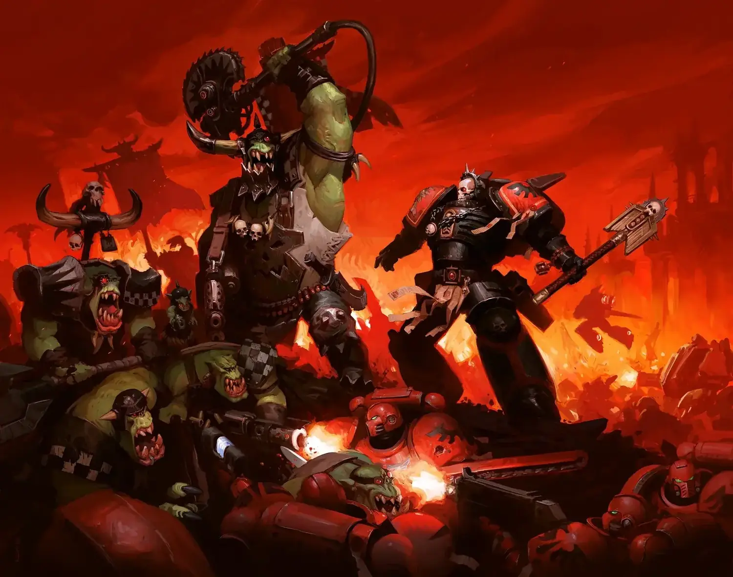 Armageddon 40k by Edward Delandre