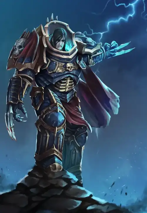 Konrad Curze. Warhammer 40k. FanArt. (Second Portrait) by Vitaly Perevoshikov