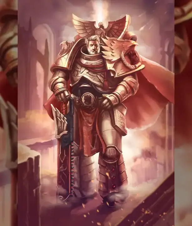 Rogal Dorn. Warhammer 40k. FanArt. (Plate 3) by Vitaly Perevoshikov