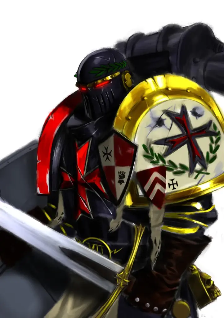 Black Templar (Former Templar Brethren) by George Earl Abalayan