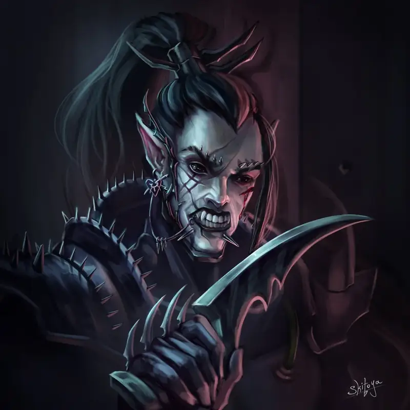 Kabalite Warrior (Kabalite Splinter Rifle) by Vesta (Skitoya) Menyachikhina