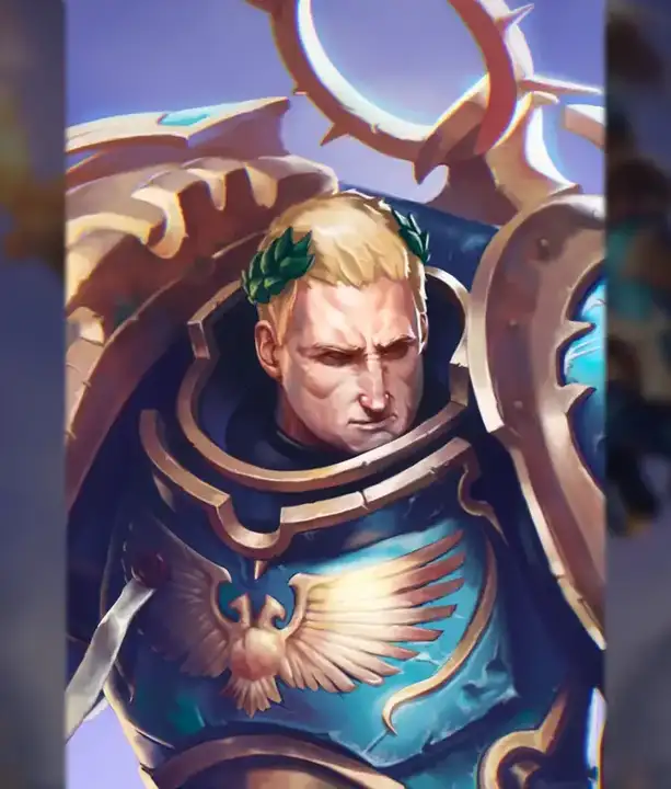 Roboute Guilliman. Warhammer 40k. FanArt. (Plate 2) by Vitaly Perevoshikov