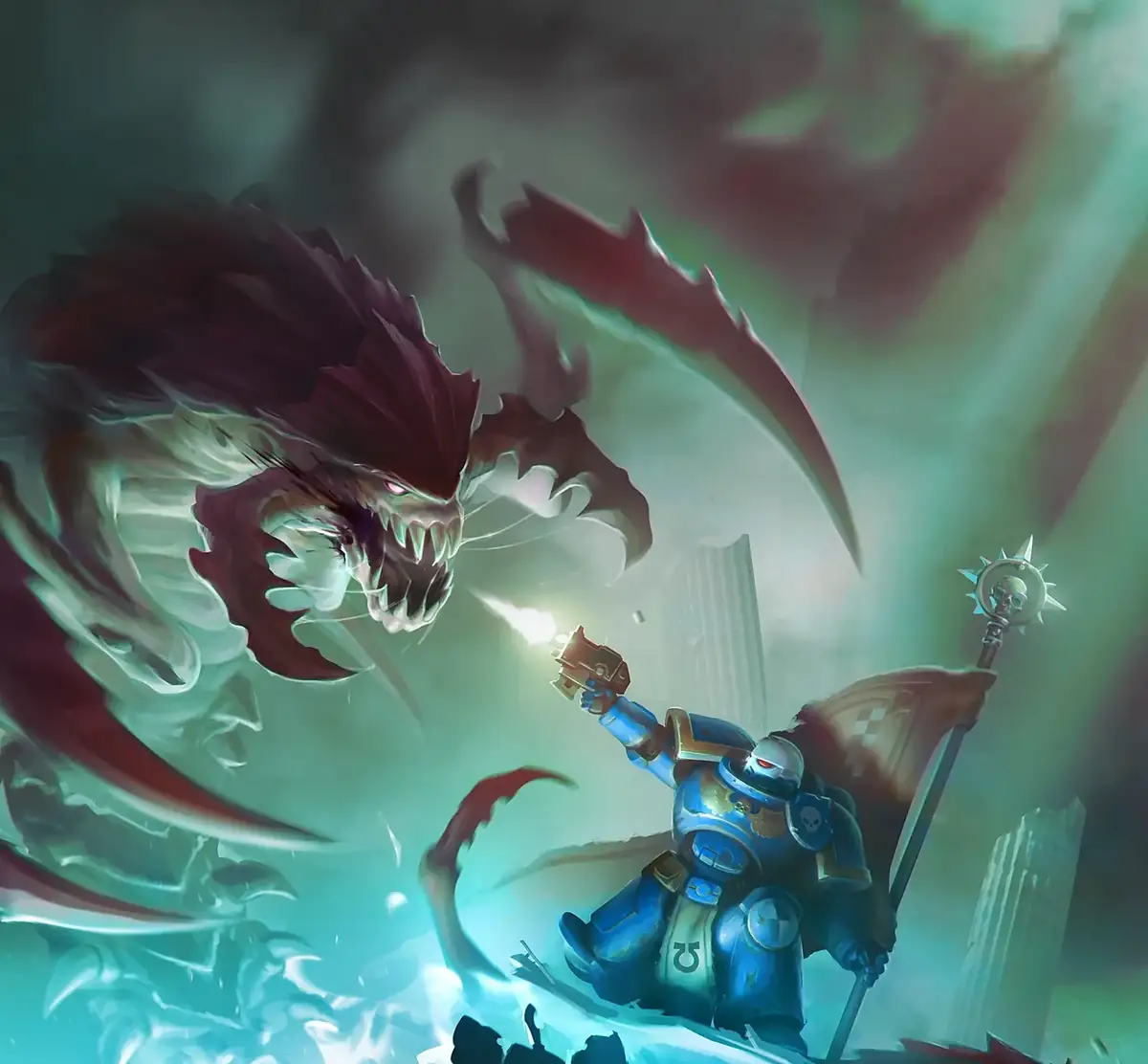 Monstrous Scything Talons & Rending Claws — Detail crop: Warhammer 40k - Final Stand