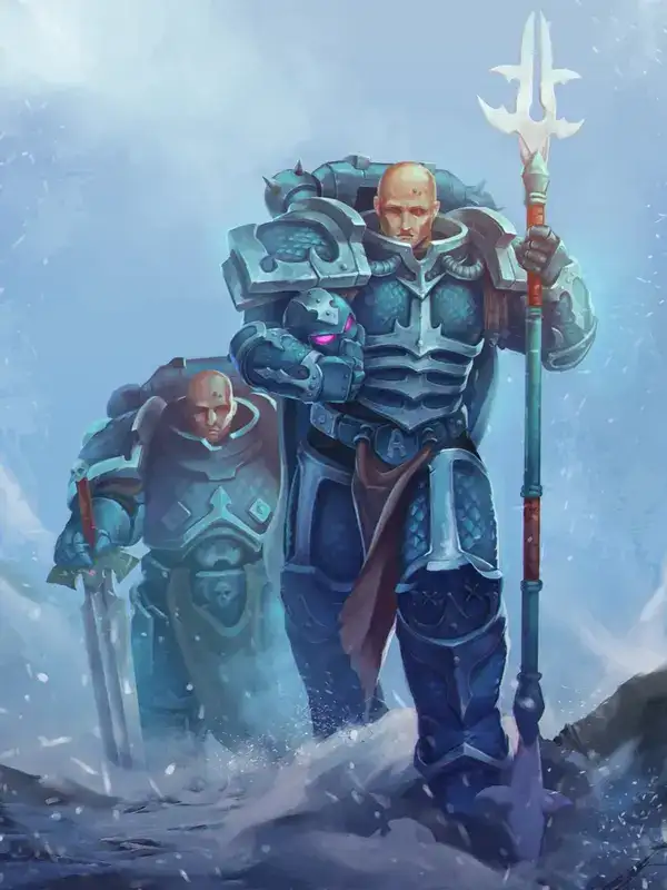Portrait of Alpharius Omegon