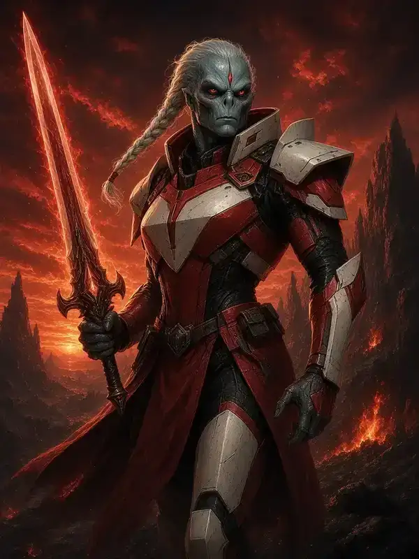 Portrait of Commander Farsight