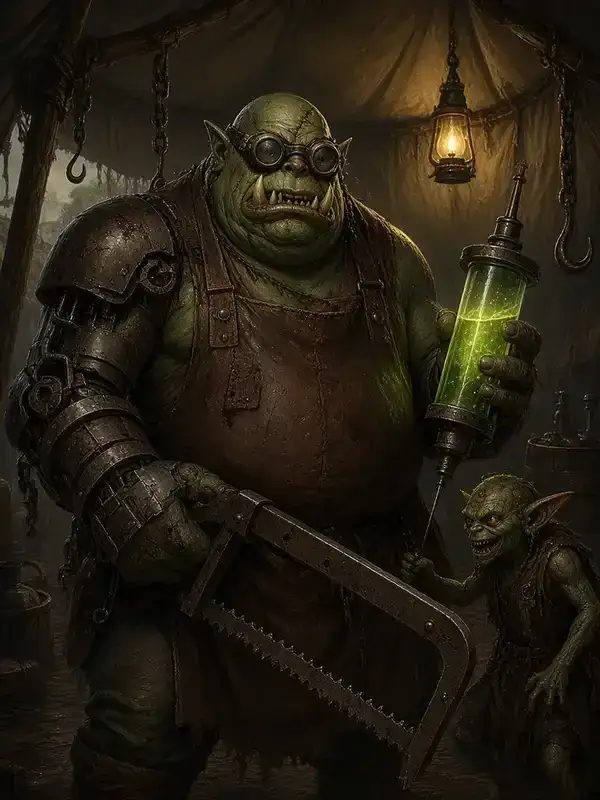 Portrait of Mad Dok Grotsnik
