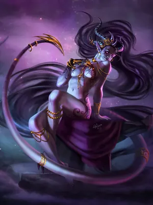 Portrait of Slaanesh
