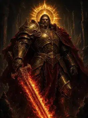 Portrait of The Emperor of Mankind