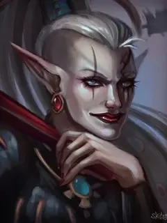 Portrait of Yvraine