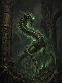 Illustration of Canoptek Wraiths
