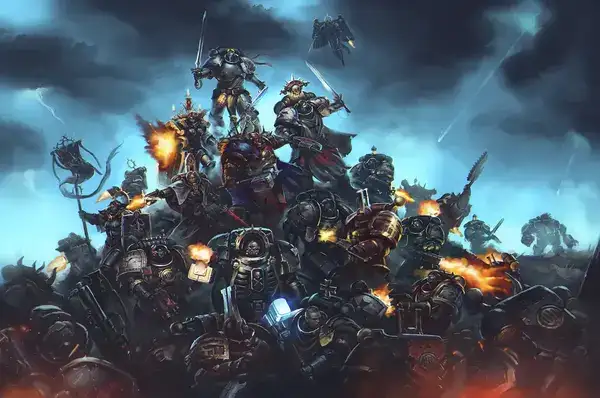 Illustration of Primaris Crusader Squad