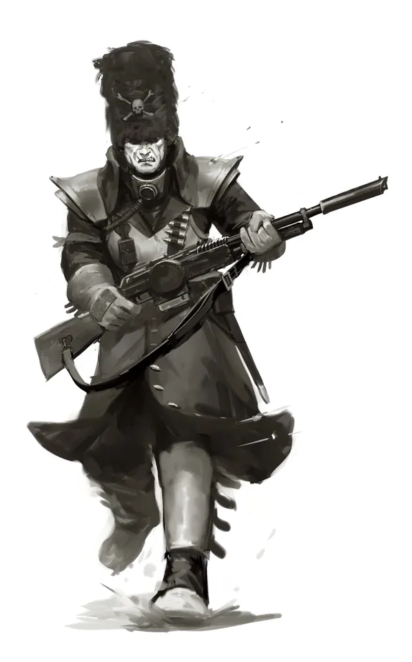 Illustration of Death Korps of Krieg