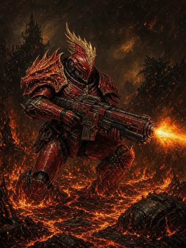 Illustration of Fire Dragons