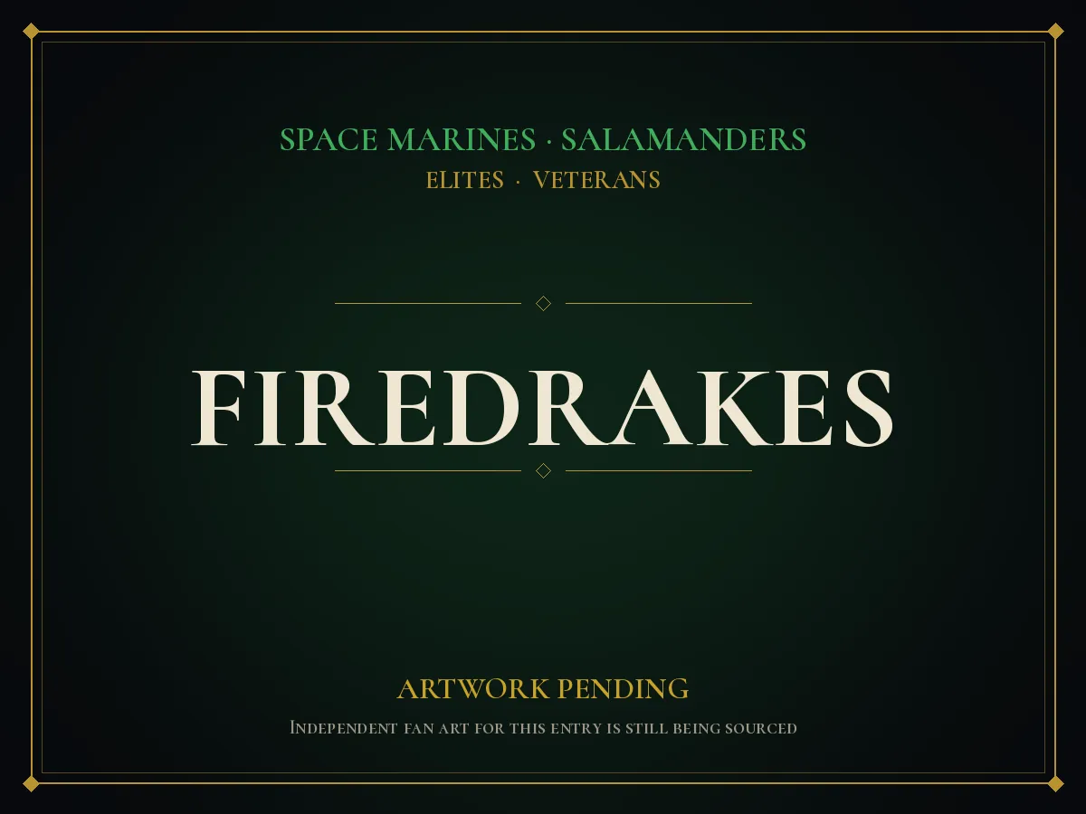 Artwork pending placeholder for Firedrakes