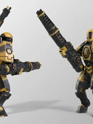 Illustration of XV95 Ghostkeel Battlesuits