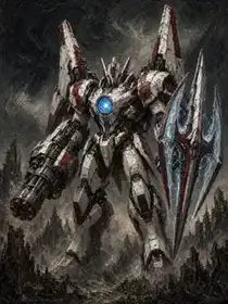 Illustration of XV104 Riptide Battlesuits