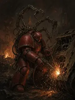 Illustration of Techmarine