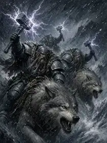 Illustration of Thunderwolf Cavalry