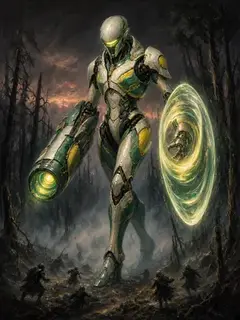 Illustration of Wraithknight