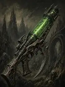 Illustration of Gauss Flayer & Gauss Blaster