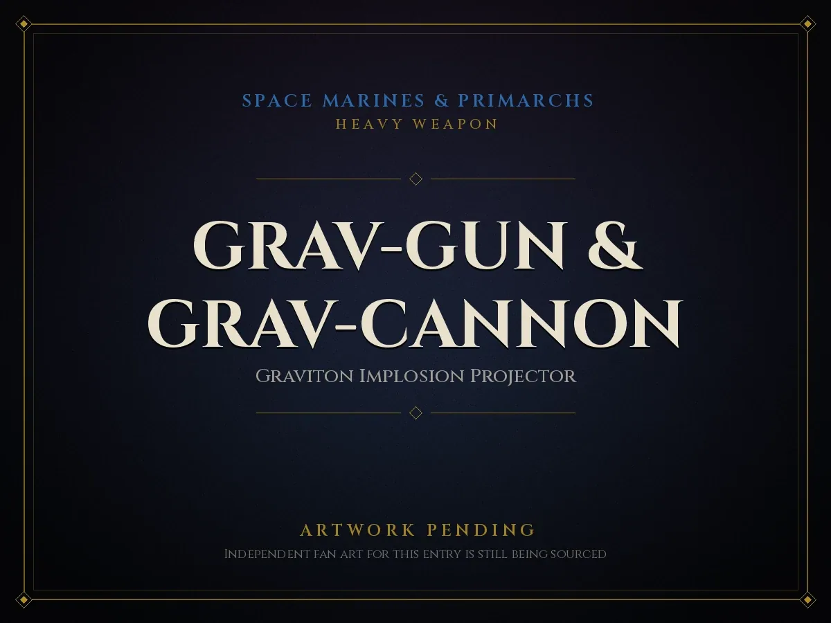 Artwork pending card for Grav-Gun & Grav-Cannon (Graviton Implosion Projector)
