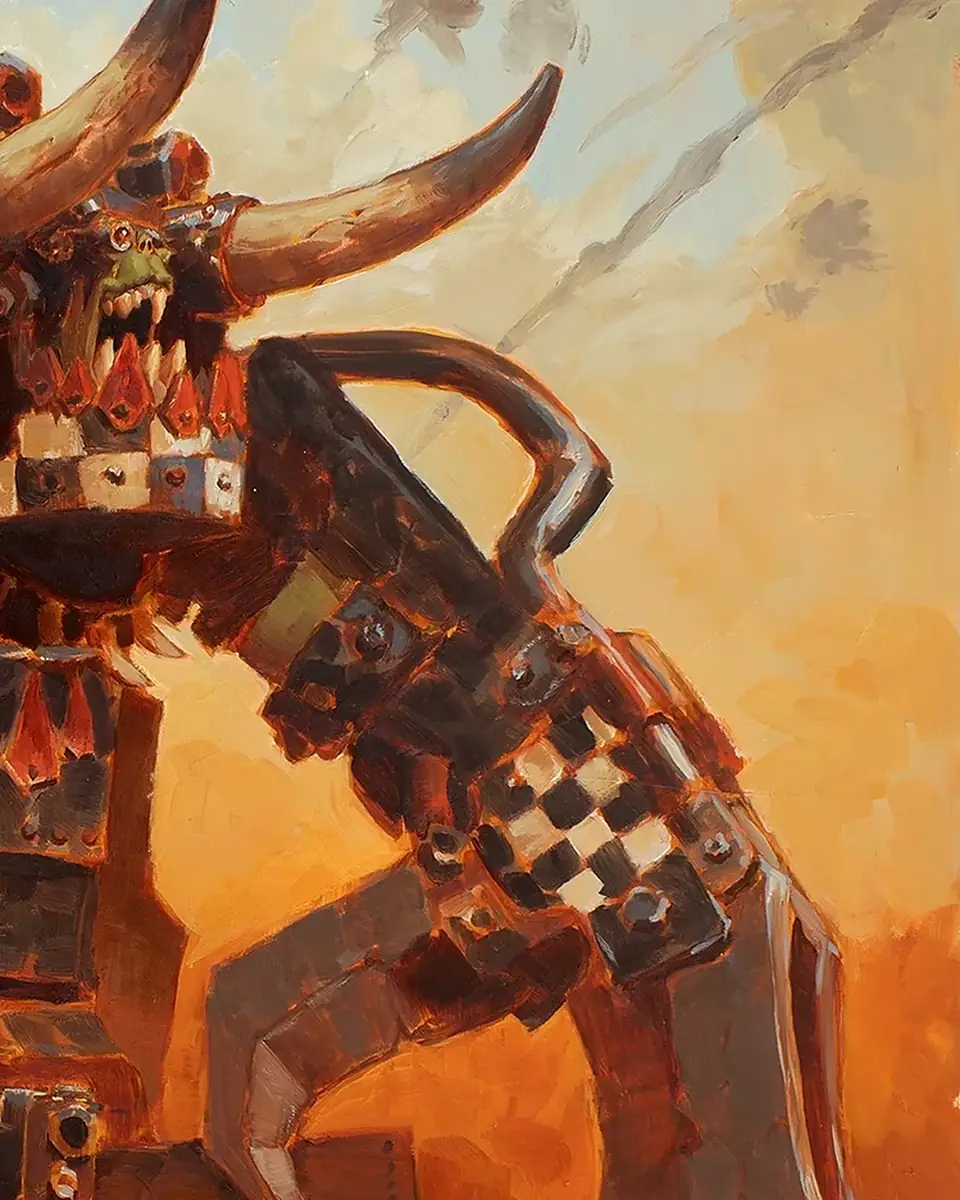 Illustration of Power Klaw (Ork Hydraulic Crushing Pincer)