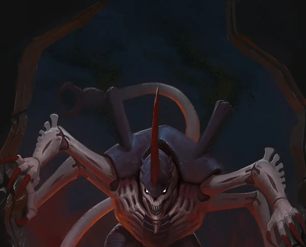 Illustration of Monstrous Scything Talons & Rending Claws