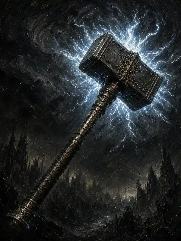 Illustration of Thunder Hammer